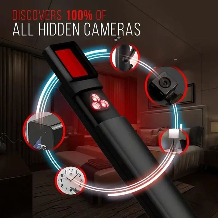 Hidden Spy Camera Detector — Military-Grade Dual Scan
